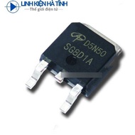 Bag of 5 new N-CHANNEL AOD5N50 D5N50 5N50 5A 500V TO-252 MOSFETs