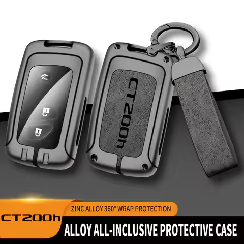 Zinc Alloy Car Key Case For Lexus CT200h Remote Control Protector CT200h F Sport For Lexus Dedicated