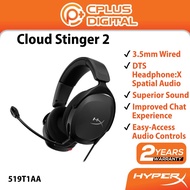HyperX Cloud Stinger 2 Wired Gaming Headset DTS Headphone:X Spatial Audio Improved Chat Adjustable R