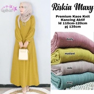 RISKIA MAXY DRESS WANITA TERBARU MODIS