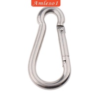 [Amleso1] 316 Stainless Steel Keychain Clip Carabiner Clip for Kayak Leash Kayak Fishing