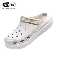 ADDA 59G01-W1 Women's Sandals High Shape 6.5 Cm. Thick And Soft Sole Removable And Washable Modern D