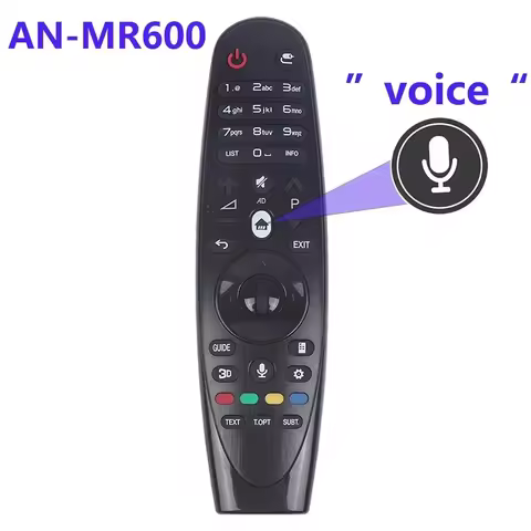 AN-MR600 Universal Magic Replacement Voice Function Smart TV Remote Control for AN‑MR600 AN‑MR600G A