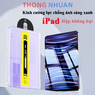 HD anti-blue light, anti-scratch tempered glass for iPad Pro M2 M3 M4 11 12.9 13 10.9, Gen 5 6 7 8 9