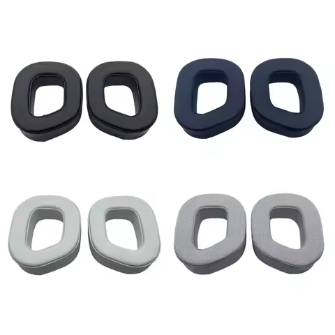 45BB Protective Earpads Ear Pads Muffs Cushion Repair Part for CORSAIR HS80 RGB Headphone Earmuffs R