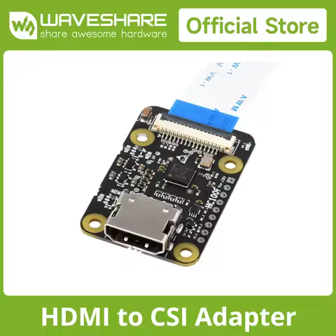 Waveshare HDMI-compatible To CSI Adapter For Raspberry Pi Series, 1080p@30fps Support, HDMI CSI Brid