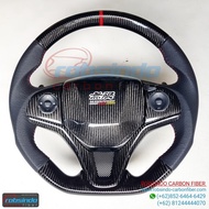 Stir/ steering wheel/steering wheel mugen carbon Honda jazz gk5/hrv