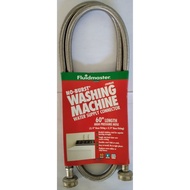 MESIN Fluidmaster B9WM60 Stainless Washing machine Hose/Washing machine Hose+3/4'Coupling