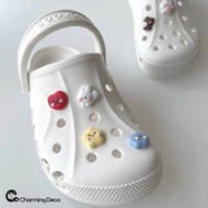 [Shoe charm] Smile Mini Cham (5 Types) Button Shoe Cute Croc Charms decorations accessories Shoes charm crocs jibbitz Shoes diy charms sneaker