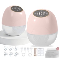 Bilateral Electric Breast Pump Wearable Type with Massage Comfortable Touch Breast Pump Hands-Free B