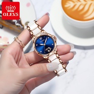 OLEVS Swiss Movement Automatic Mechanical Watch For Women 2021 Sale Original Waterproof Fashion Casu