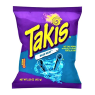 Takis Blue Heat 92.3g 3.25oz Takis ห่อใหญ่ ขนม ขนมแท่ง ขนมข้าวโพด