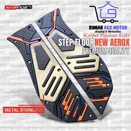 New Aerox 155 2021 up carpet, new Aerox 155 footrest