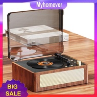 Retro CD Player Bluetooth-Compatible Rechargeable Portable CD Player 3.5mm AUX Desktop CD Player Hom