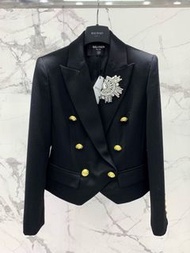 正品⭐️BALMAIN 水鑽收腰西裝外套