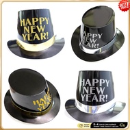 New Year Hat Fedora Hats New Years Hats New Year Eve Sequin Hat Gold Black Silver Happy New Year Hat