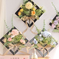 Pastoral Style Room Decoration Wall Hanging Simulation Flower Hanging Wall Wall Hanging Decoration W