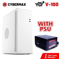 YGT V100 PC Case With PSU Office/Gaming Table Matx Computer Desktop Case