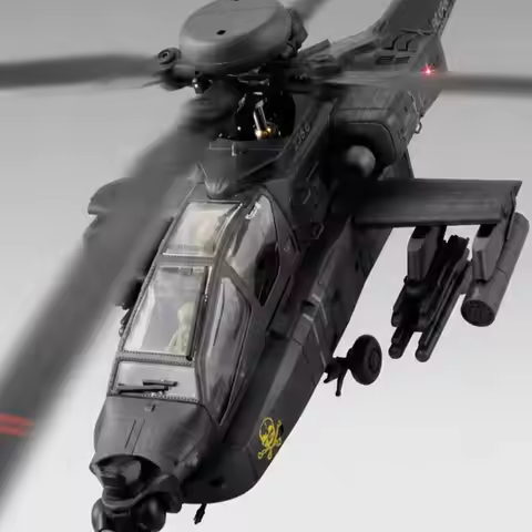 【Stock】New Rc Era Ah-64d Apache Helicopter C170 6ch Single Rotor No Aileron Smart Stunt Rc Aircraft 