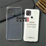 CLEAR CASE 2.0MM CASEBENING TRANSPARENT OPPO A15 OPPO A15S CH-01