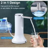 Electric Water Gallon Bottle Pump Foldable Automatic Water Dispenser 19 Liters Bottle Rechargeable D