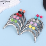 [DreamNest] Candy Color Metal Purse Frame Kiss Clasp Purse Clasp Frame Bag Kiss Clasp Lo Purse Frame