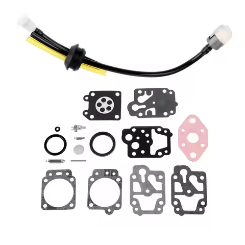 Garden Chainsaw Carburetor Repair Rebuild Kit For Troy-Bilt B26TB TB575SS TB475SS Walbro K20-WYL Gra