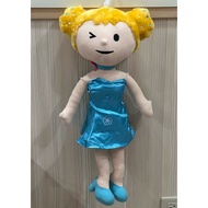 ((Second-Hand) Girl Plush Big Doll Height About 65cm Girl Doll Girl Doll
