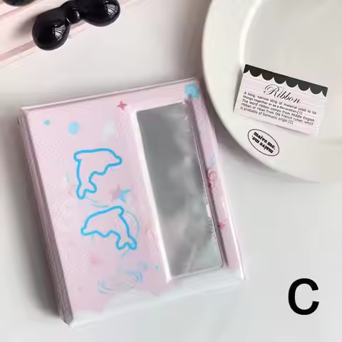 2x6 Inch Photo Strips Bookmark 20 Pcs 4x6 4R Photo Holder Cartoon Four Grid 4 Cuts Album Photo Card