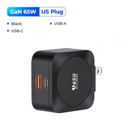 ORICO 65W เครื่องชาร์จที่ชาร์จโทรศัพท์มือถือที่ชาร์จไฟรวดเร็ว USB PD ชาร์จเร็วชนิด C สำหรับ Iphone 1