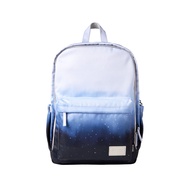[HC STORE] Gradient Blue-Double Main Bag Waterproof Backpack