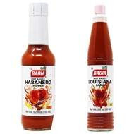 Badia Hot Sauce Available in Habanero Pepper 155ml & Louisiana Cajun 90ml - SOLD PER PIECE/FLAVOR