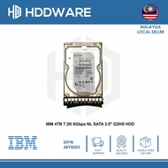 IBM 4TB 7.2K 6Gbps NL SATA 3.5 G2HS HDD // 49Y6003