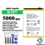 For Realme 9i 5G 8i C33 C35 C31 C30 C30S Narzo 50i 50A Prime Battery BLP877 Replacement Battery