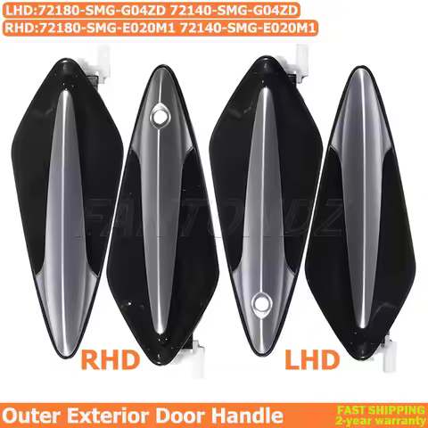 LHD RHD Outer Exterior Door Handle Front Left Right For Honda Civic MK8 2006-2011 72180-SMG-E020-M1 