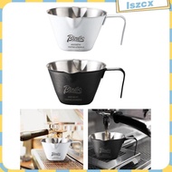 [Lszcx] Espresso Glass Portable Scale Cups Tea 100ml Espresso Mini Measuring Cup for Restaurant Kitchen Tools Party