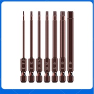 [TWILIGHT]65mm H1.5-H6 Alloy Steel Magnetic Hex Head Screwdriver Bits Screw Driver Tools