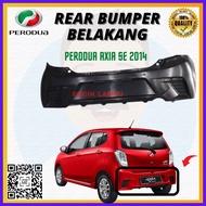 PERODUA AXIA 2014 - 2019 SE REAR BUMPER NEW 100% NEW HIGH QUALITY