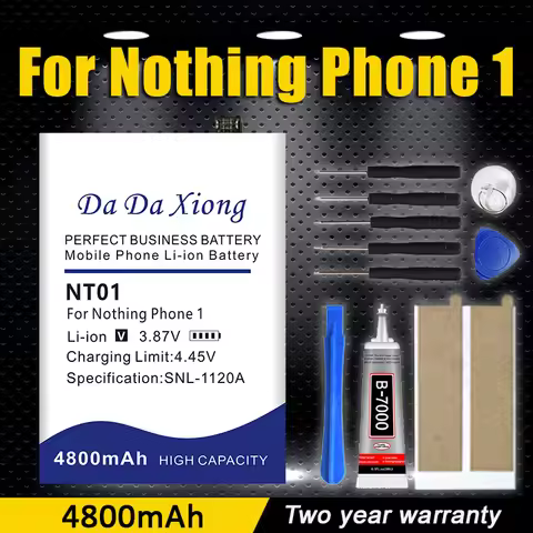 New Battery 4800mAh NT01 For Nothing phone NT01 Nothing phone 1 one Batteries Mobile Phone Batteries