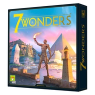 7 Wonders Board Game BASE GAME (New Edition) for Family | Civilization and Strategy Board Game for A