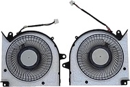 Replacement New CPU and GPU Cooling Fan for MSI MS-15P3 Pulse16 AI C1VFKG Laptop PABD1A010SHL-N528 P