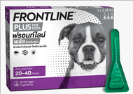 [ชุดสุดคุ้ม] Frontline Plus Dog 3 กล่อง  รับรับผ้าขนหนูแห้งไว