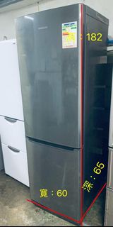 雪櫃 Samsung 雙門大容量 高182CM 二手電器/傢俱/傢俬/家電/家庭用品/搬屋/家俬/拆舊/家具/新款/家俱 時尚/安裝/貨到付款/保用/送貨/家庭電器/可用消費券/信用卡