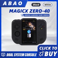 MagicX Mini Zero 40 Handheld Game Console 4'' IPS Multi-touch Screen Android OS Support WiFi Bluetoo