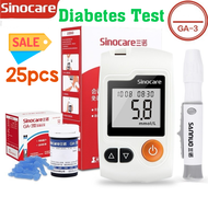 SINOCARE Blood Glucose test kit 25pcs set