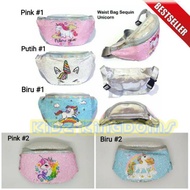 UNICORN SEQUIN SLING BAG UNICORN SEQUIN WAIST BAG