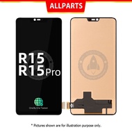 OLED / INCELL Display for OPPO R15 R15Pro LCD Touch Screen Digitizer Replacement with Frame