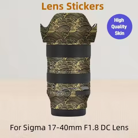 For Sigma 17-40 F1.8 for Sony E-Mount Lens Decal Skin for Sigma 17-40mm F1.8 DC Lens Sticker 1740 F1