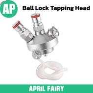 AP Ball Lock Tapping Head For Mini Keg Beer Tank 2L 5L 8L 10L Comes With Silicone Tube