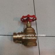 HYDRANT VALVE 2.5 INCH ANGLE LANDING KUNINGAN MACHINO LOKAL MURAH JKT